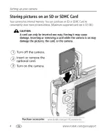 Preview for 10 page of Kodak C182 - EASYSHARE Digital Camera User Manual