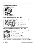 Предварительный просмотр 8 страницы Kodak C360 - EASYSHARE Digital Camera User Manual