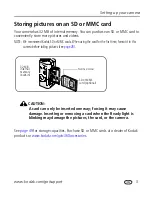 Предварительный просмотр 9 страницы Kodak C360 - EASYSHARE Digital Camera User Manual