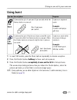 Предварительный просмотр 27 страницы Kodak C360 - EASYSHARE Digital Camera User Manual