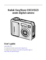 Preview for 1 page of Kodak C643 - EasyShare 6.1MP Digital Camera User Manual