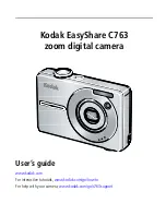 Kodak C763 - EASYSHARE Digital Camera User Manual предпросмотр