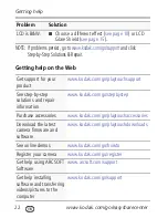 Preview for 22 page of Kodak C913 - EASYSHARE Digital Camera User Manual