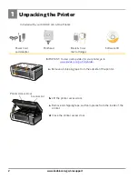 Preview for 2 page of Kodak Camera Dock - For CX/DX4000 And DX3000 Series Start Here Manual