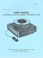 Предварительный просмотр 1 страницы Kodak Carousel 850H Service Manual