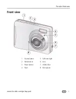 Предварительный просмотр 3 страницы Kodak CD14 - EasyShare 8.0MP Digital Camera Extended User Manual