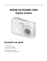 Kodak Cd80 - Easyshare 10.2 Mp Extended User Manual preview