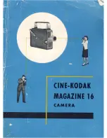 Kodak Cine- Magazine 16 Operating Instructions Manual preview