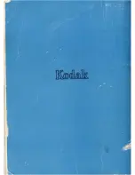 Предварительный просмотр 21 страницы Kodak Cine- Magazine 16 Operating Instructions Manual