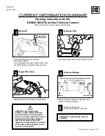 Предварительный просмотр 1 страницы Kodak CIS-169 Information Sheet