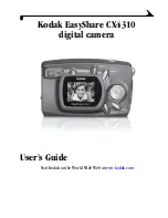 Предварительный просмотр 1 страницы Kodak CM44809 - EasyShare CX 4310 User Manual