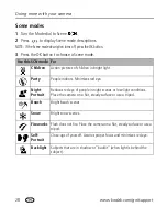 Предварительный просмотр 34 страницы Kodak CW330 - 4MP 3x Optical/5x Digital Zoom Camera User Manual