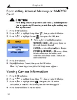 Предварительный просмотр 68 страницы Kodak CX6330 - EasyShare 3.1 MP Digital Camera User Manual