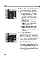 Предварительный просмотр 62 страницы Kodak DC3400 - DC Digital Camera User Manual