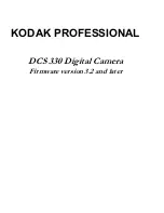 Kodak DCS 330 - FIRMWARE VERSION 3.2 AND LATER User Manual предпросмотр