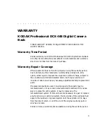 Preview for 3 page of Kodak DCS 465 User Manual