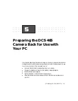 Preview for 101 page of Kodak DCS 465 User Manual