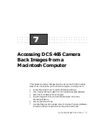 Preview for 169 page of Kodak DCS 465 User Manual