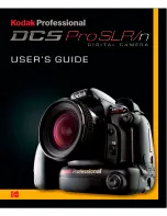 Preview for 1 page of Kodak DCS Pro SLR/n User Manual