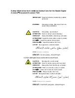 Preview for 2 page of Kodak Digital Science 7520 User Manual