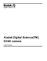 Kodak Digital Science DC40 User Manual предпросмотр