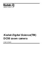 Предварительный просмотр 1 страницы Kodak Digital Science DC50 Zoom User Manual