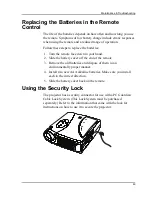 Предварительный просмотр 49 страницы Kodak DP2900 - Digital Projector User Manual