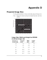 Предварительный просмотр 69 страницы Kodak DP2900 - Digital Projector User Manual