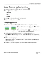 Preview for 31 page of Kodak EASYSHARE C1450 User Manual