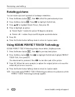 Предварительный просмотр 32 страницы Kodak EASYSHARE C1450 User Manual