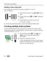 Preview for 34 page of Kodak EASYSHARE C1450 User Manual