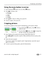 Предварительный просмотр 29 страницы Kodak Easyshare C15 User Manual