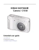 Предварительный просмотр 1 страницы Kodak EASYSHARE C1550 Extended User Manual