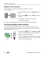 Предварительный просмотр 34 страницы Kodak EASYSHARE C1550 Extended User Manual