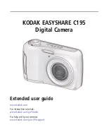 Kodak EasyShare C195 Extended User Manual предпросмотр