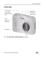 Предварительный просмотр 3 страницы Kodak EasyShare C443 Extended User Manual