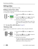 Предварительный просмотр 34 страницы Kodak EasyShare C443 Extended User Manual