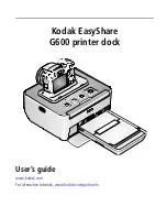 Kodak EasyShare G600 User Manual preview