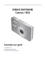 Предварительный просмотр 1 страницы Kodak EASYSHARE M22 Extended User Manual