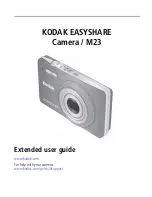 Kodak EASYSHARE M23 Extended User Manual предпросмотр