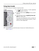 Предварительный просмотр 66 страницы Kodak Easyshare M320 User Manual