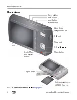 Предварительный просмотр 4 страницы Kodak EASYSHARE M531 Extended User Manual