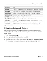 Предварительный просмотр 21 страницы Kodak EasyShare M532 Extended User Manual