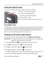 Предварительный просмотр 19 страницы Kodak EASYSHARE M5350 Extended User Manual