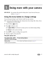 Предварительный просмотр 37 страницы Kodak EASYSHARE M550 Extended User Manual