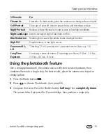 Предварительный просмотр 21 страницы Kodak EASYSHARE M583 Extended User Manual