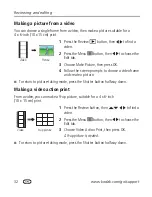 Предварительный просмотр 38 страницы Kodak EASYSHARE MINI CAMERA M200 Extended User Manual