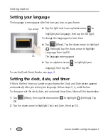 Preview for 12 page of Kodak EASYSHARE P730m Extended User Manual