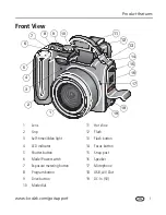 Предварительный просмотр 3 страницы Kodak EasyShare P850 zoom User Manual