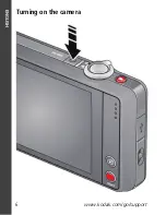 Предварительный просмотр 6 страницы Kodak EasyShare TOUCH User Manual